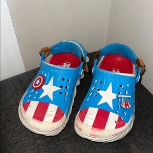 Crocs Kids Captain America Blue